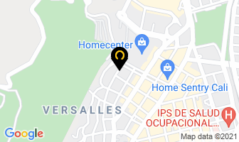 Mapa de Mr. Postre en Cali