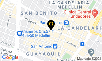 Mapa de Mr. Reloj en Medellín