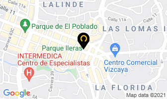 Mapa de Mr. Sandwich en Medellín