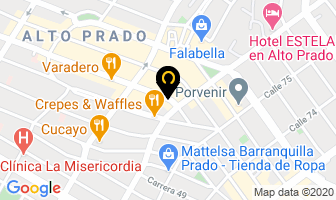 Mapa de Mr. Wok en Barranquilla