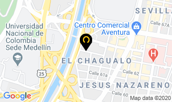 Mapa de M.s Plásticos en Medellín