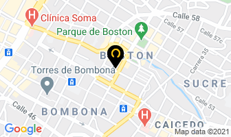 Mapa de Ms Su Distribuidor De Confianza en Medellín
