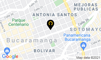 Mapa de Much Music en Bucaramanga