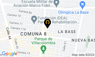 Mapa de Mudanzas Calima en Cali