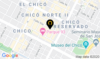 Mapa de Mudanzas El Nogal en Bogotá D.C