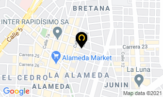 Mapa de Mudanzas Milenio en Cali