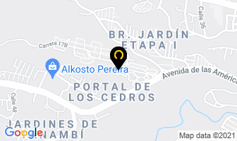 Mapa de Mudanzas Y Servicios Alban en Pereira