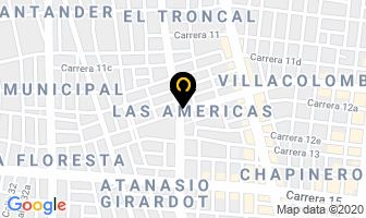 Mapa de Mueblería Cristian en Cali