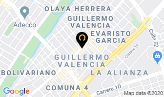 Mapa de Mueblería Forja Y Stilo en Cali