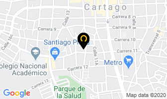 Mapa de Muebleria La Feria en Cartago