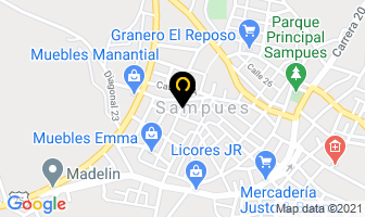 Mapa de Mueblería Sampués en Sampues