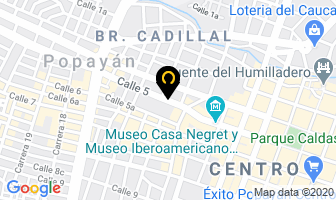 Mapa de Muebleria Stiven en Popayán