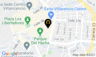 Mapa de Muebles A. Y A. en Villavicencio