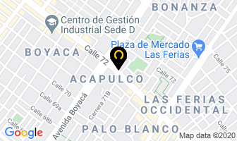 Mapa de Muebles Abarco en Bogotá D.C