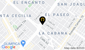 Mapa de Muebles & Colchones Luxury en Bogotá D.C