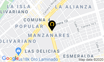 Mapa de Muebles & Decoración Ltda. en Cali