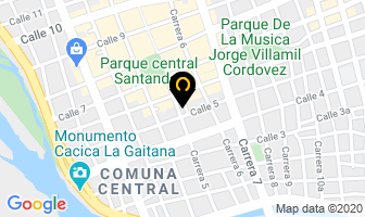 Mapa de Muebles Aristizabal en Neiva