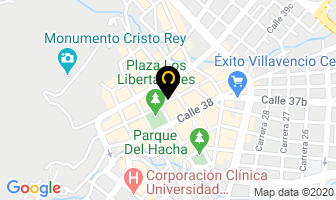 Mapa de Muebles Artecto en Villavicencio
