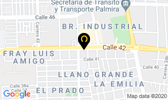 Mapa de Muebles B & G en Palmira