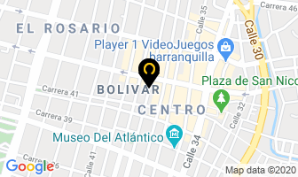 Mapa de Muebles Bilexa en Barranquilla