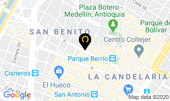 Mapa de Muebles Clasaju S.a.s. en Medellín