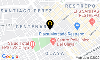 Mapa de Muebles & Cocinas L.c. en Bogotá D.C