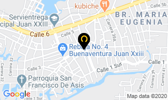 Mapa de Muebles Confort en Buenaventura