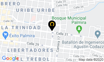 Mapa de Muebles Cristina en Palmira