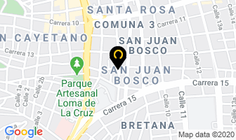 Mapa de Muebles Davinci en Cali