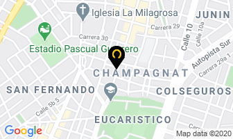 Mapa de Muebles D`casa Ín en Cali