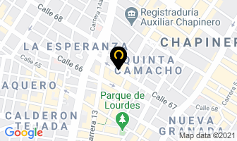 Mapa de Muebles De Estilo Carlos E. Peña en Bogotá D.C