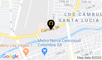 Mapa de Muebles Derfan en Neiva