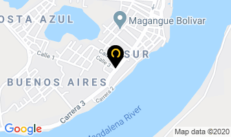 Mapa de Muebles Dinastia en Magangué
