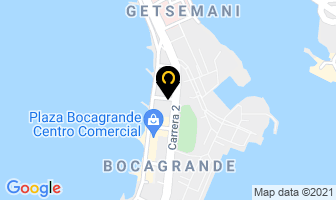 Mapa de Muebles & Diseños en Cartagena