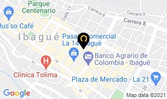 Mapa de Muebles Domos en Ibagué