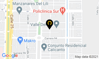 Mapa de Muebles E Inmuebles Soluciones S.a.s. en Cali