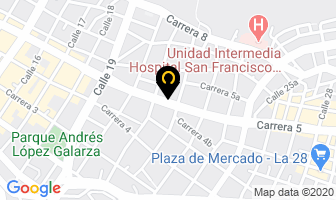 Mapa de Muebles Ferreira en Ibagué