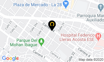 Mapa de Muebles Fortaleza Vm en Ibagué
