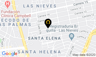 Mapa de Muebles Galván E Hijos en Barranquilla