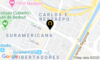 Mapa de Muebles Infantiles Ragla en Medellín