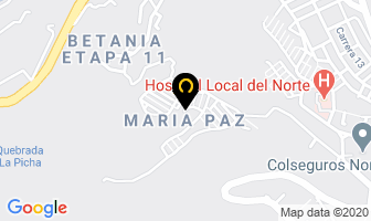 Mapa de Muebles J. Sar en Bucaramanga