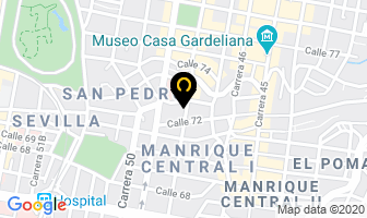 Mapa de Muebles J.r en Medellín