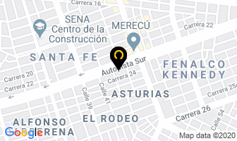Mapa de Muebles Kammi en Cali