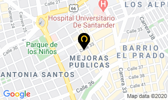 Mapa de Muebles Karlott en Bucaramanga