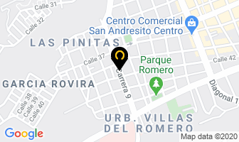 Mapa de Muebles La Isla en Bucaramanga