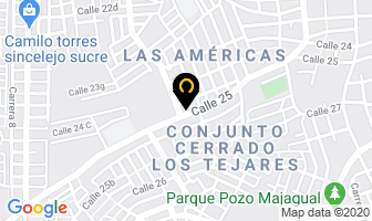 Mapa de Muebles Los Manguitos en Sincelejo