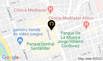 Mapa de Muebles Margret en Neiva