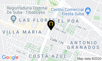 Mapa de Muebles Martinez en Bogotá D.C
