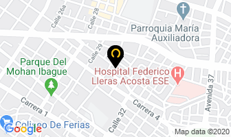 Mapa de Muebles meyer´s en Ibagué