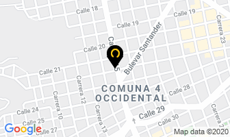 Mapa de Muebles Miwed en Bucaramanga